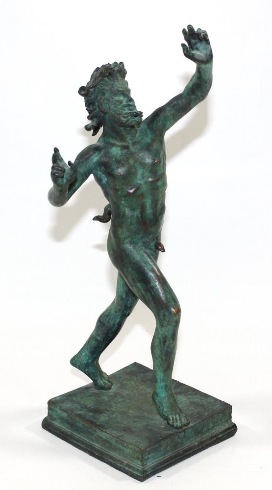 Große Abbildung Nr.1: 121-1785 Der tanzende Faun von Pompeii: (Skulpturen - Plastiken)