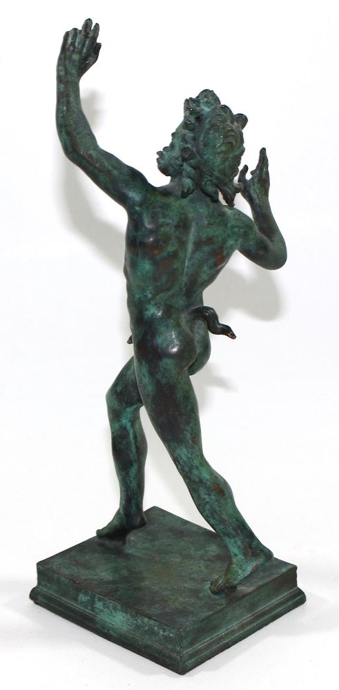 Große Abbildung Nr.2: 121-1785 Der tanzende Faun von Pompeii: (Skulpturen - Plastiken)