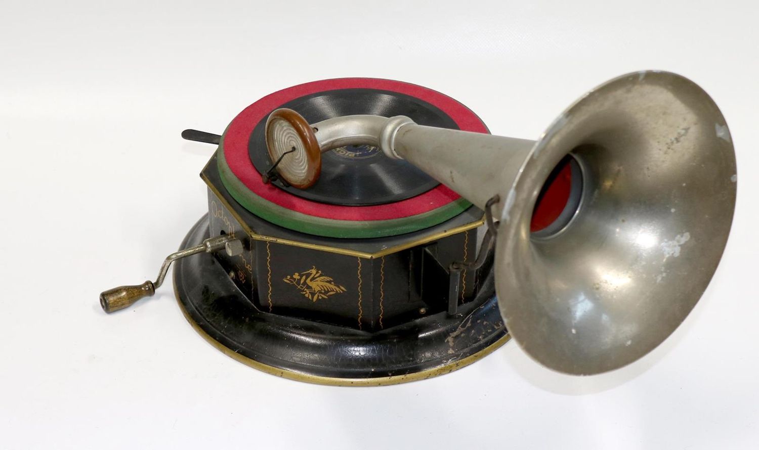 Große Abbildung Nr.1: 121-1793 Bing Kinder- Spielzeuggrammophon: (Spielzeug)