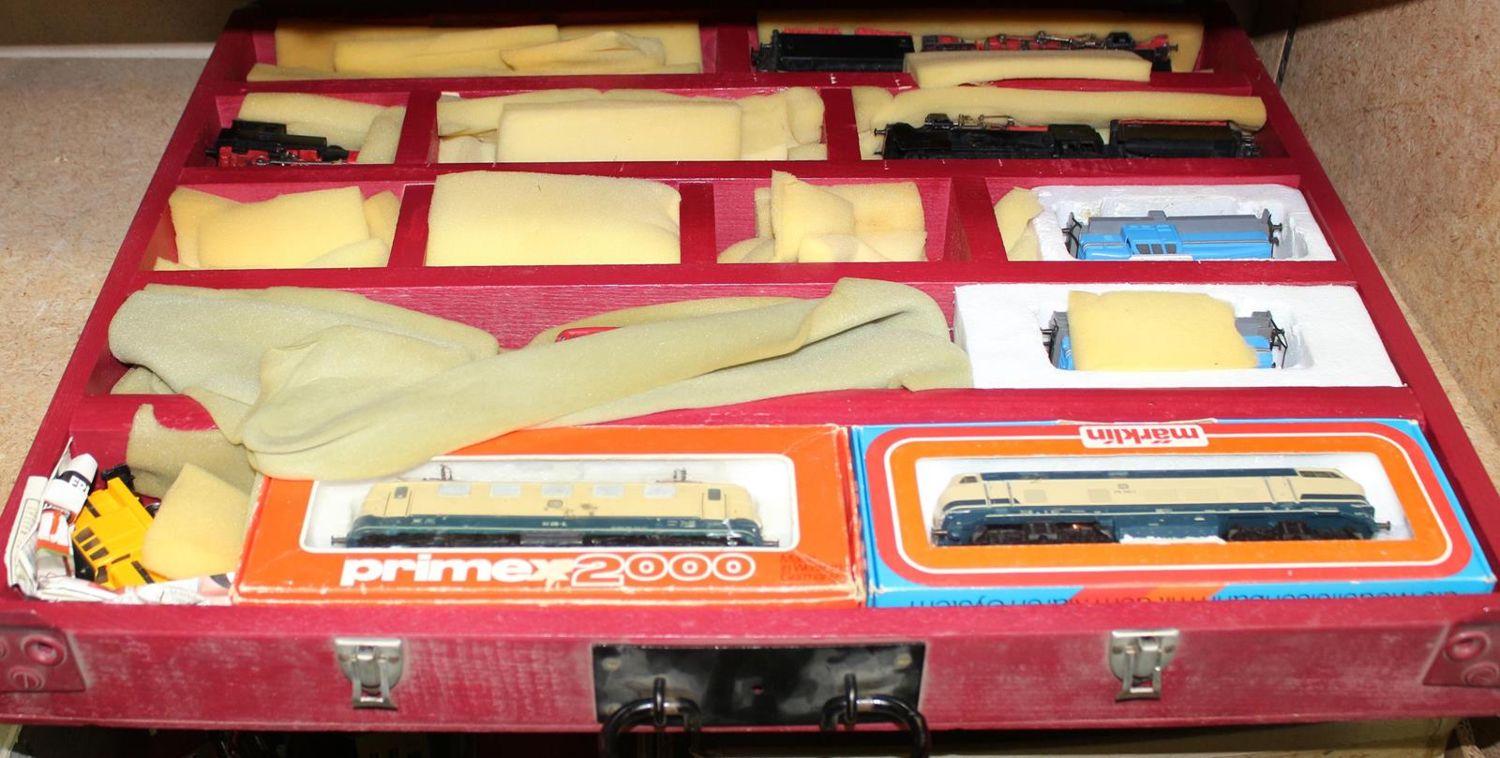 Große Abbildung Nr.24: 121-1801 Riesige Sammlung Märklin: (Spielzeug, Eisenbahn, Märklin)