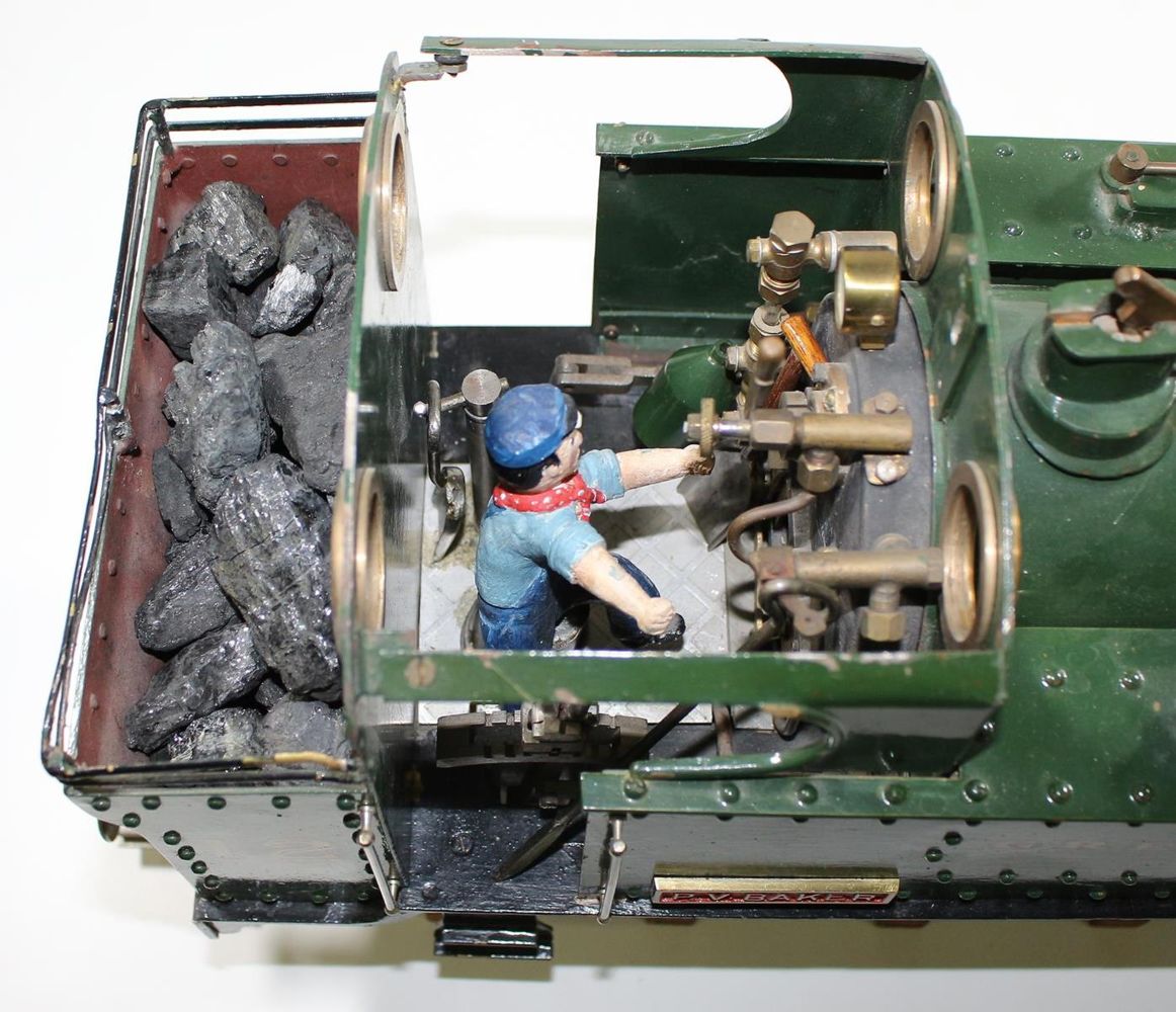 Große Abbildung Nr.2: 121-1805 Spur 3 1/2 inch Lokomotive: (Spielzeug, Eisenbahn)