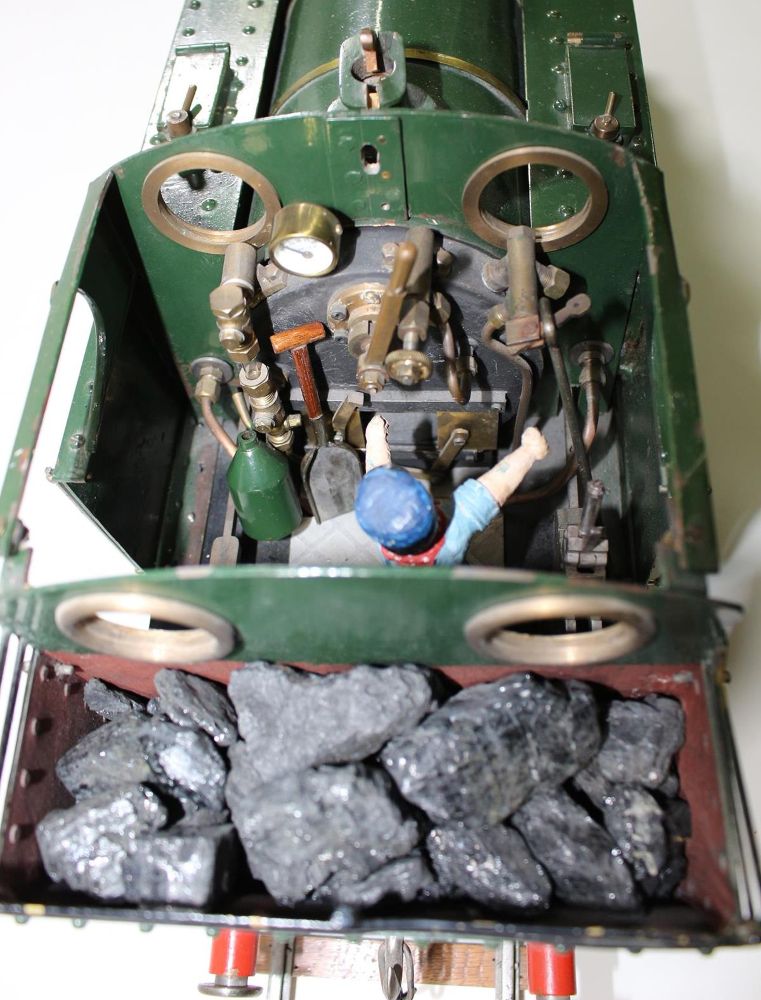Große Abbildung Nr.3: 121-1805 Spur 3 1/2 inch Lokomotive: (Spielzeug, Eisenbahn)