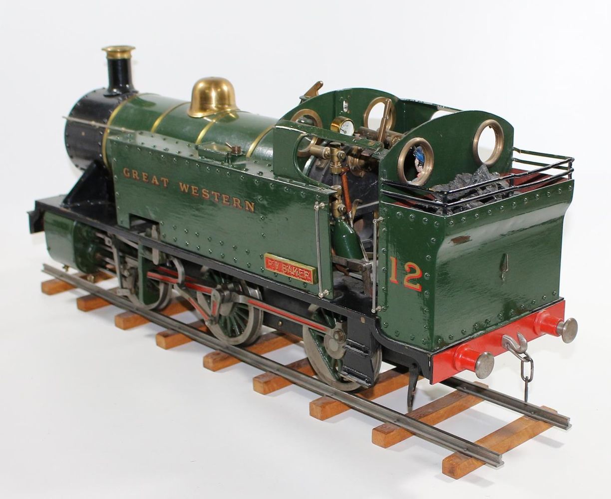 Große Abbildung Nr.5: 121-1805 Spur 3 1/2 inch Lokomotive: (Spielzeug, Eisenbahn)