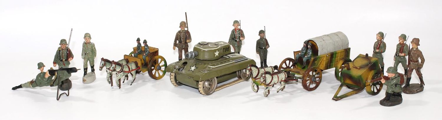Große Abbildung Nr.1: 121-1812 Militärisches Spielzeug: (Spielzeug)