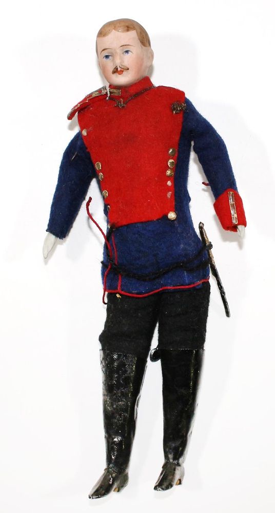 Große Abbildung Nr.1: 121-1825 Soldatenpuppe: (Spielzeug, Puppen)