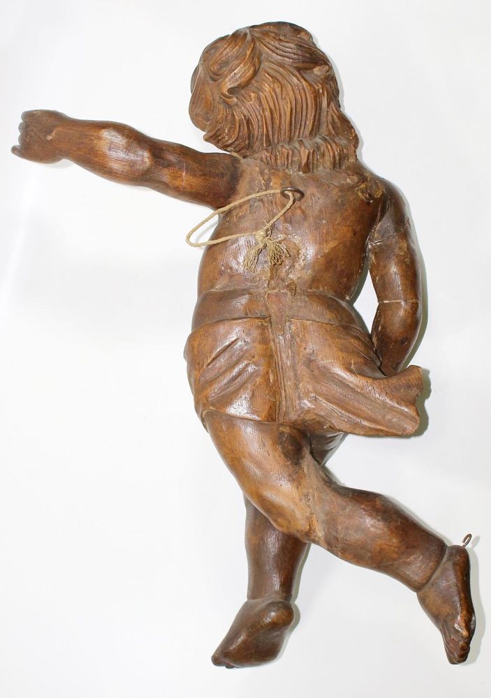 Große Abbildung Nr.2: 121-1850 Barock Putto.: (Volkskunst)