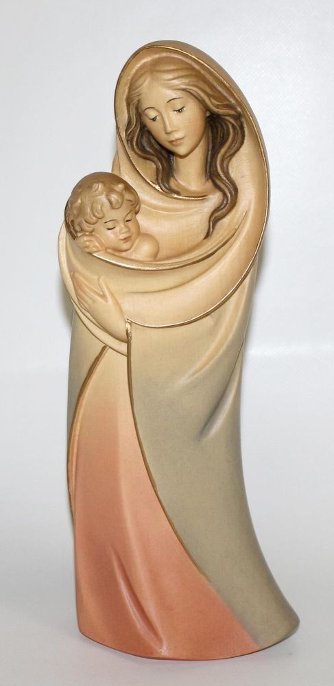 Große Abbildung Nr.1: 121-1865 Grödnertal Bernardi Madonna: (Volkskunst, Religiöse Volkskunst)