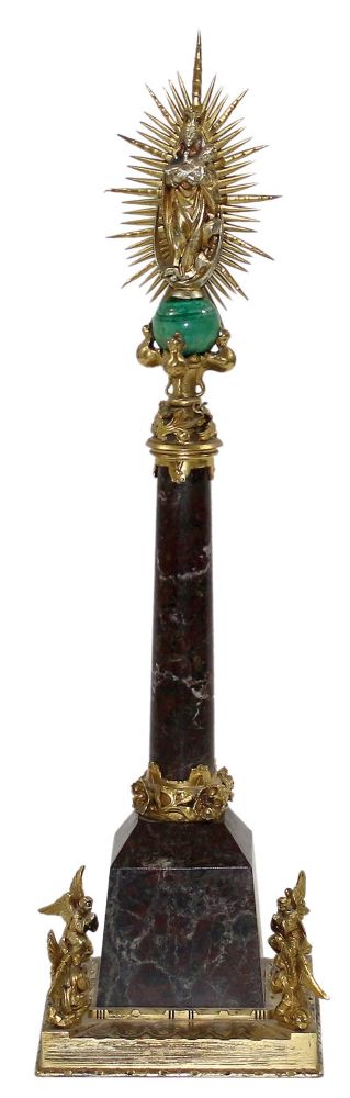 Große Abbildung Nr.1: 121-1875 Kleiner Haussegen Max Strobl: (Volkskunst, Silber)