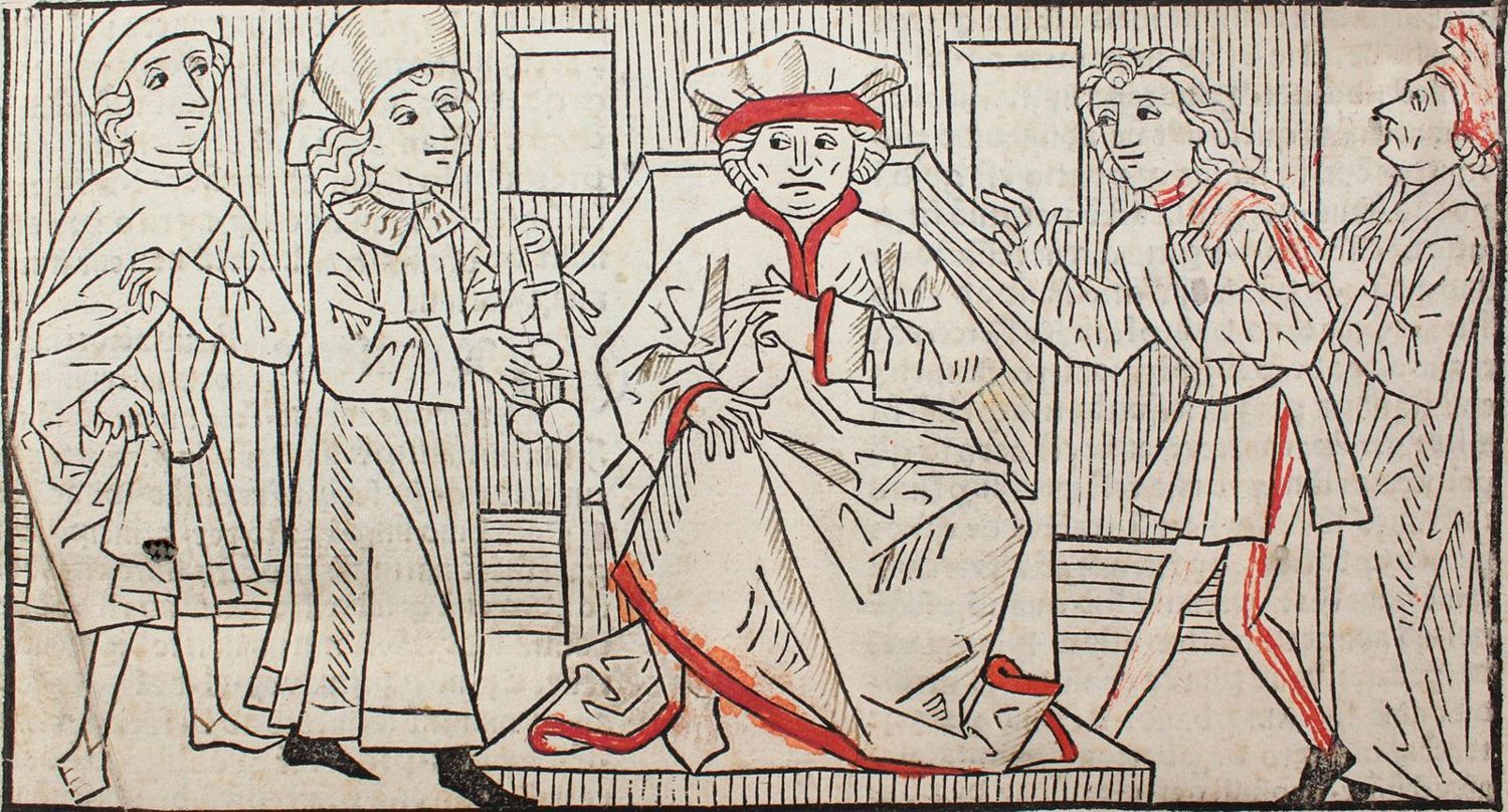 Große Abbildung Nr.3: 121-191 Tudeschis, Nicolaus de. (gen. Panormitanus).: (Inkunabeln)