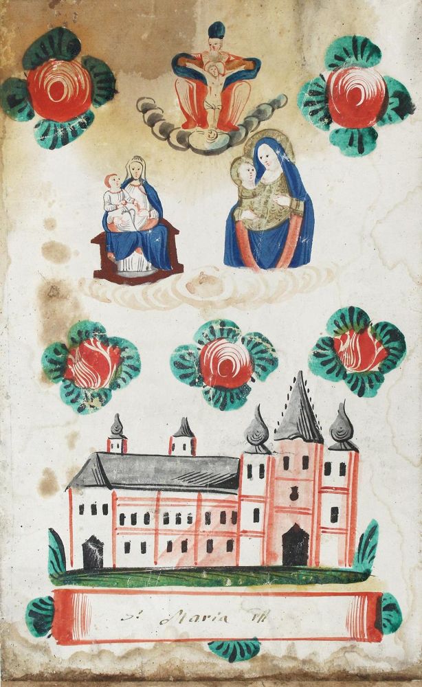 Große Abbildung Nr.1: 121-1932 Klosterarbeiten.: (Varia, Andachtsbilder)