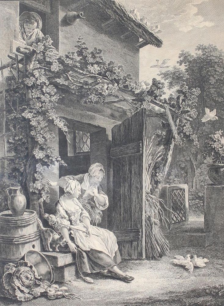 Große Abbildung Nr.2: 121-1946 Baudouin, Pierre Antoine: (Varia, Erotika - Galantes)