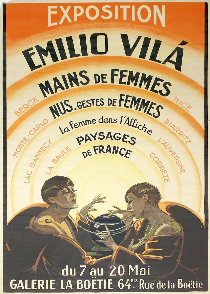 Große Abbildung Nr.1: 121-1955 Vilß, Emilio: (Varia, Film - Theater - Tanz, Art Deco)