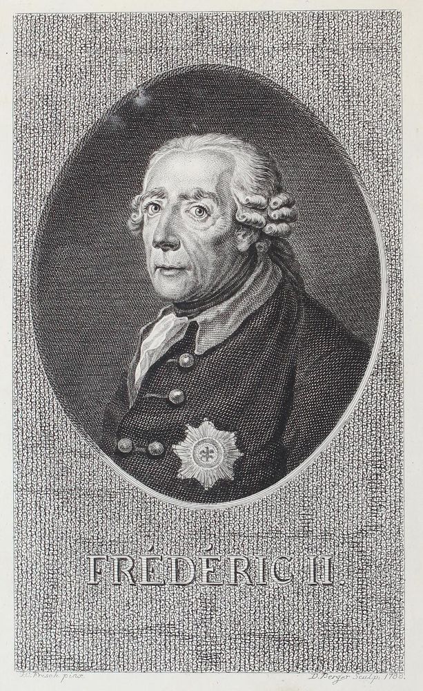 Große Abbildung Nr.1: 121-1999 Berger, Daniel: (Varia, Portrait, Friedrich II.)