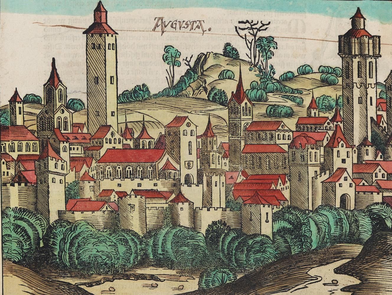 Große Abbildung Nr.1: 121-2043 Augsburg.: (Deutschland)