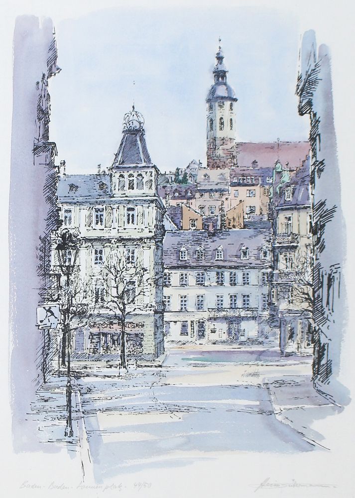 Große Abbildung Nr.1: 121-2045 Baden-Baden.: (Deutschland)