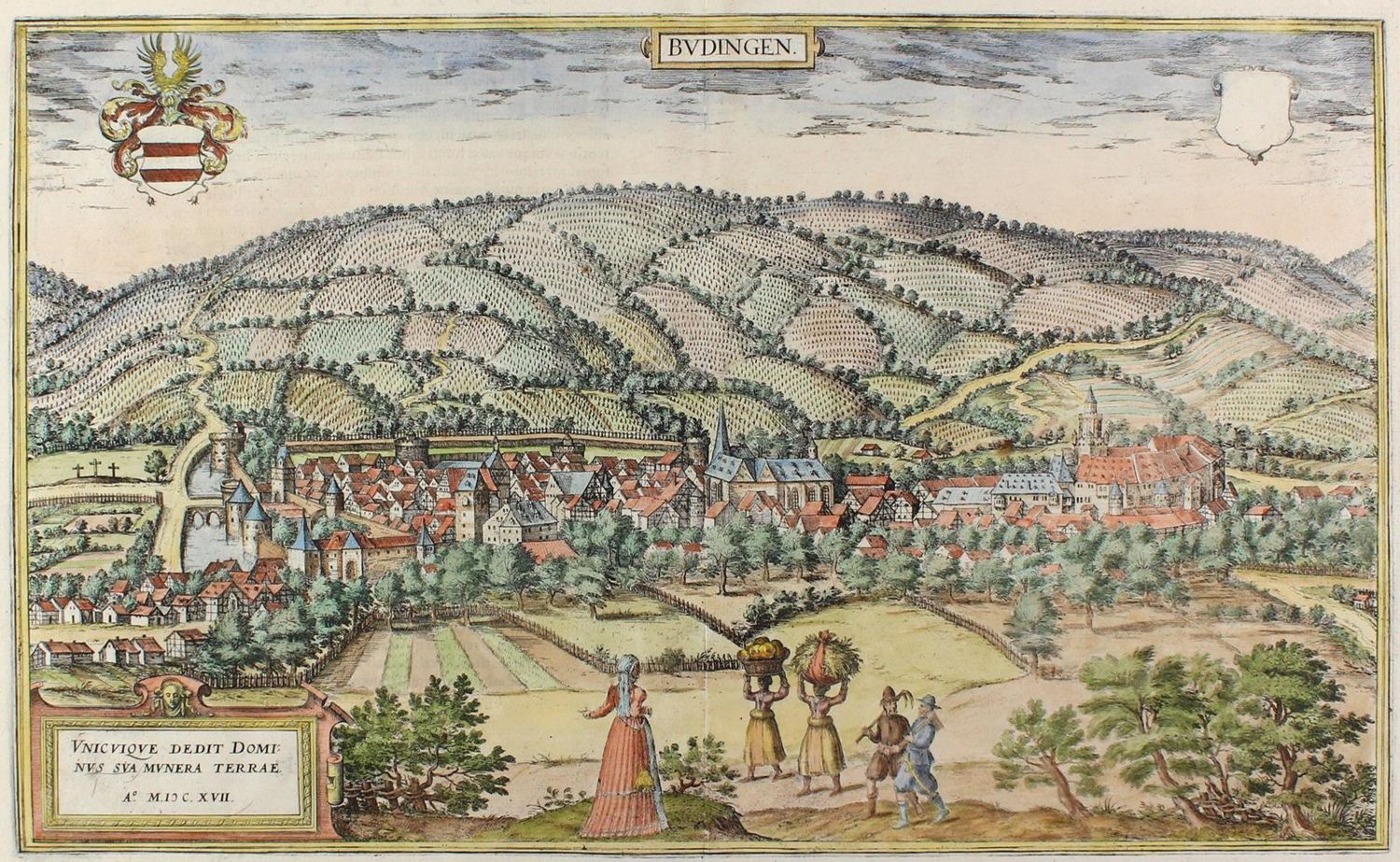 Große Abbildung Nr.1: 121-2056 Büdingen.: (Deutschland)