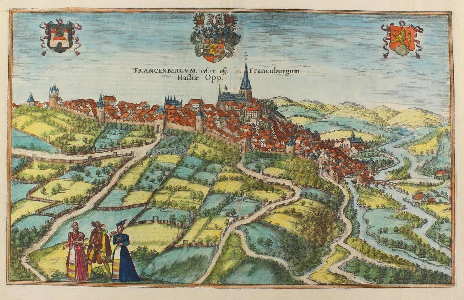 Große Abbildung Nr.1: 121-2061 Frankenberg (Eder).: (Deutschland)