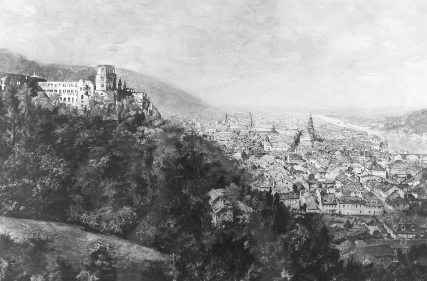 Große Abbildung Nr.3: 121-2069 Heidelberg.: (Deutschland)