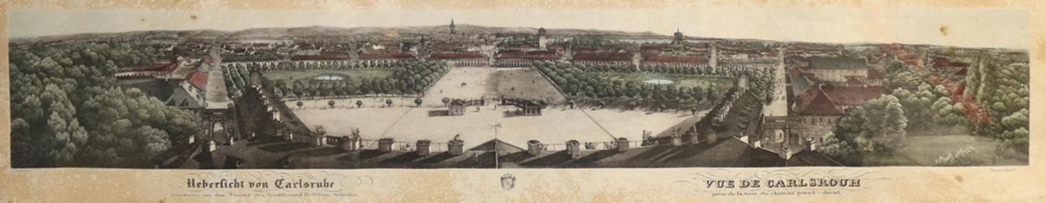 Große Abbildung Nr.1: 121-2074 Karlsruhe.: (Deutschland)