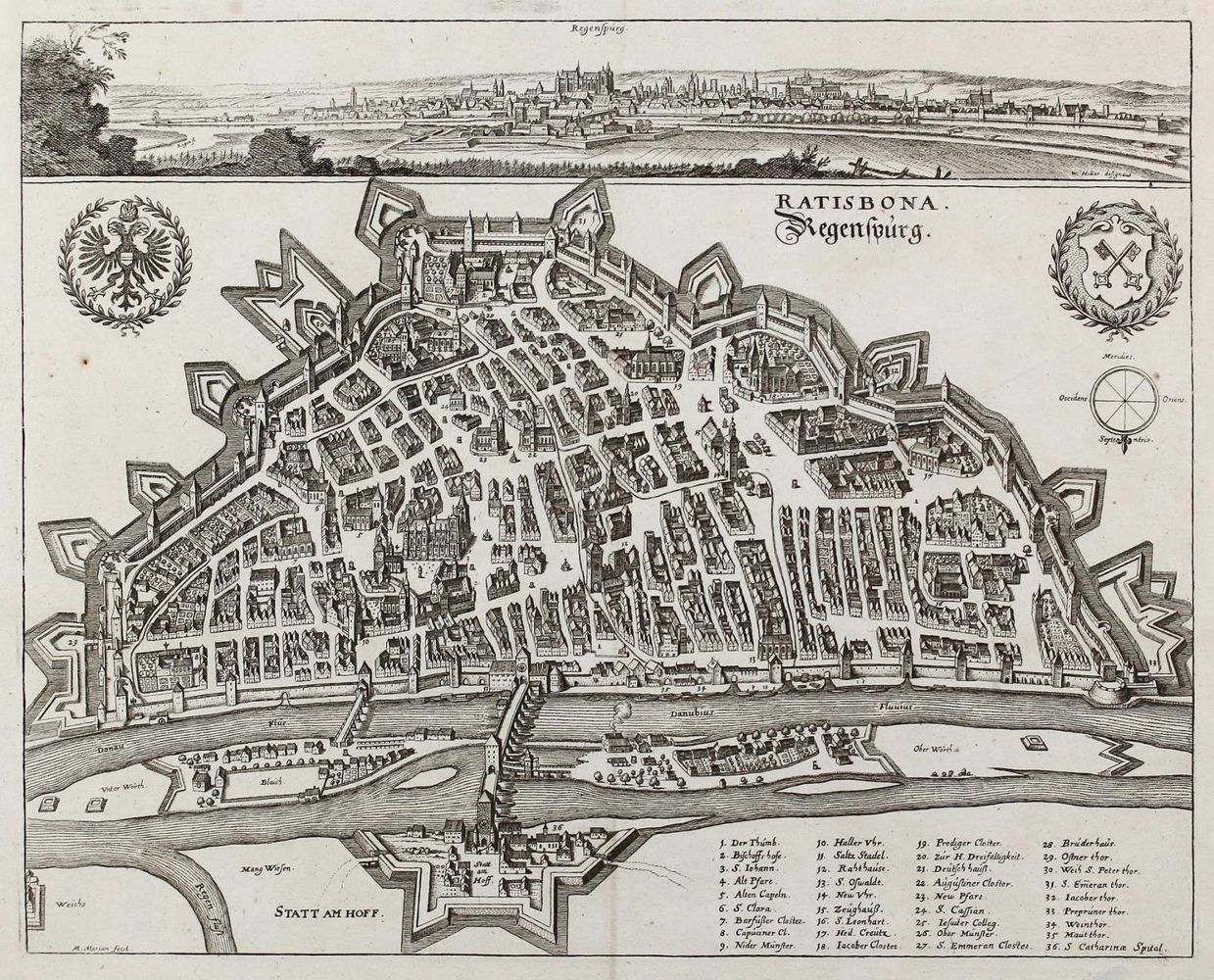 Große Abbildung Nr.1: 121-2095 Regensburg.: (Deutschland)