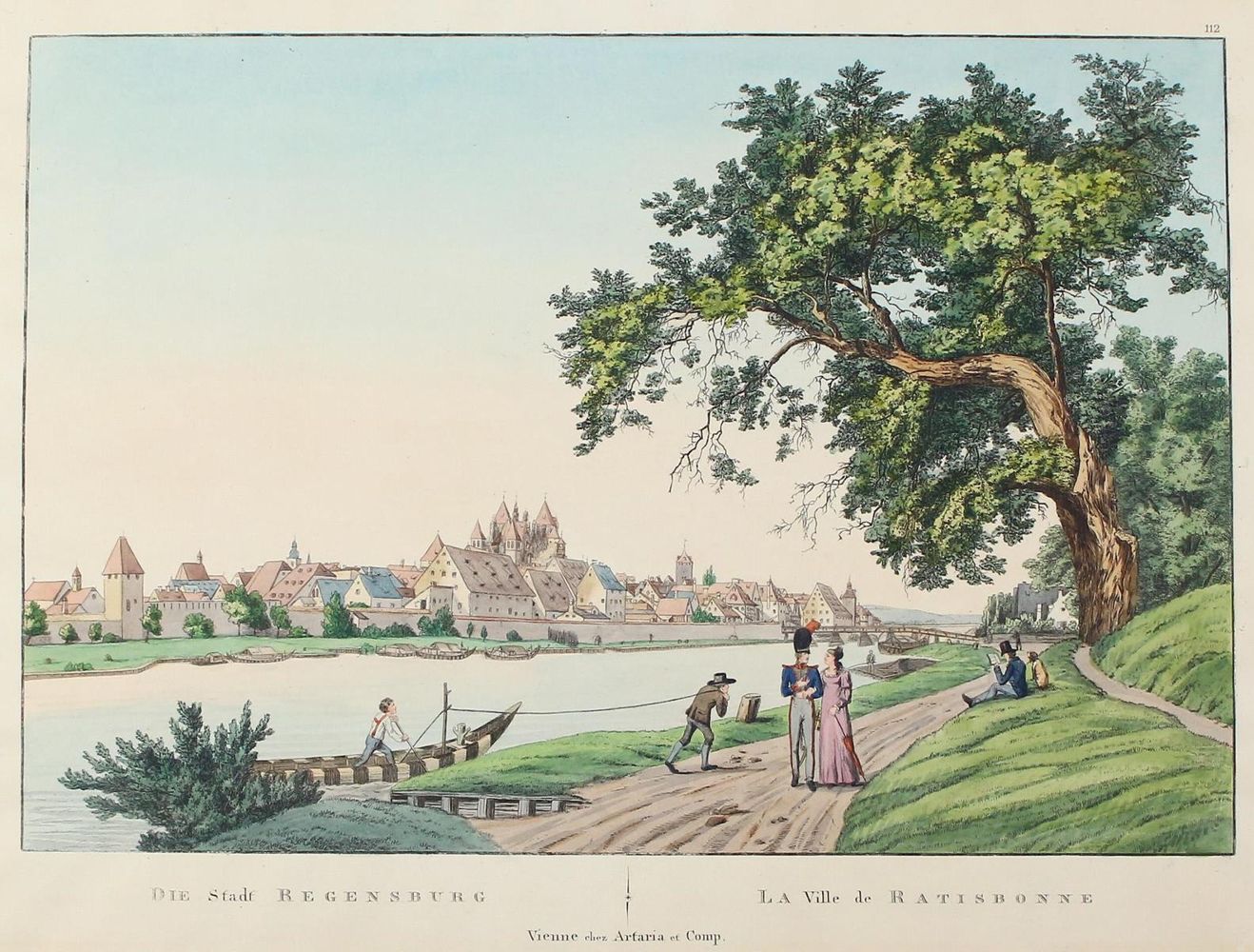 Große Abbildung Nr.2: 121-2095 Regensburg.: (Deutschland)