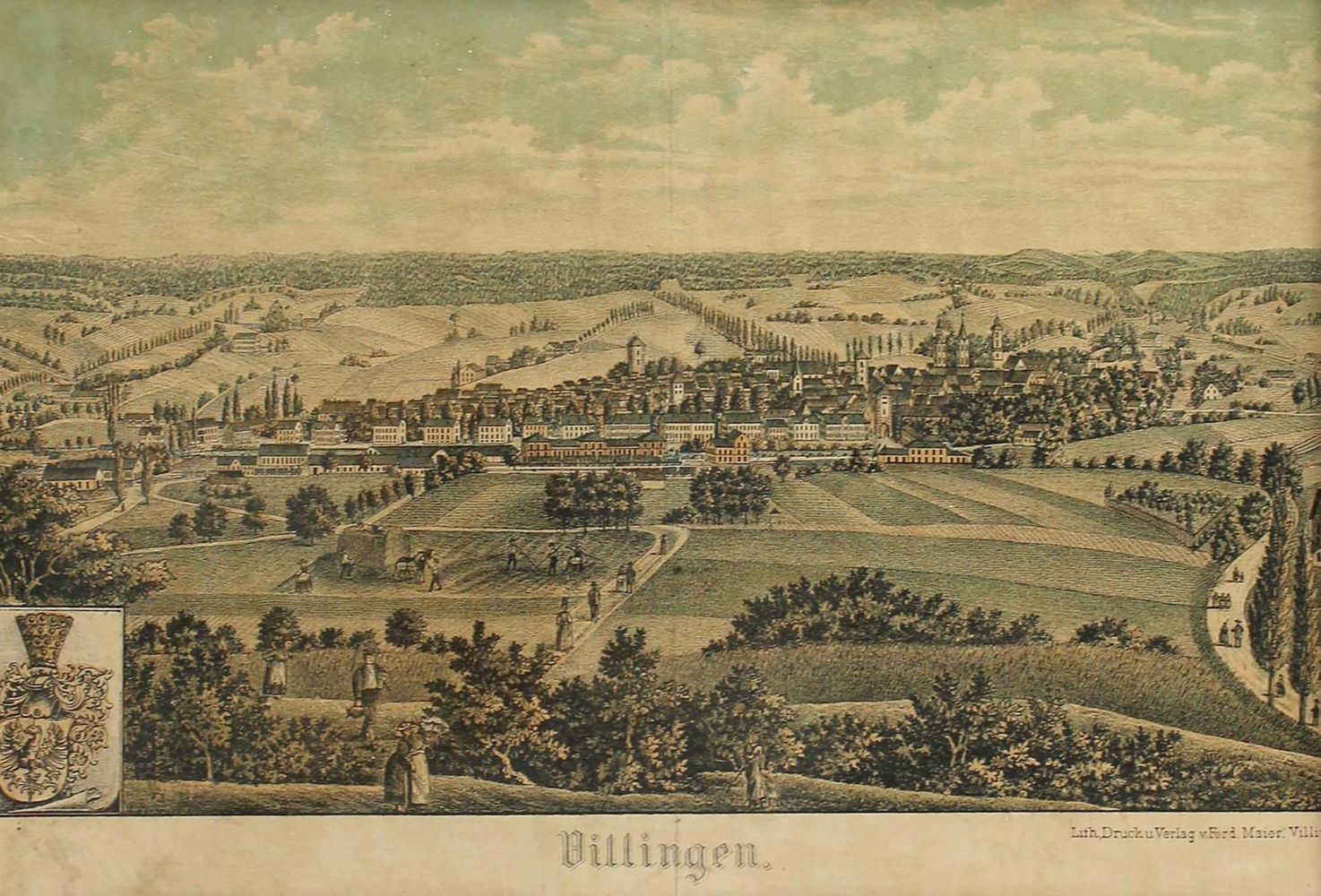 Große Abbildung Nr.1: 121-2106 Villingen.: (Deutschland)