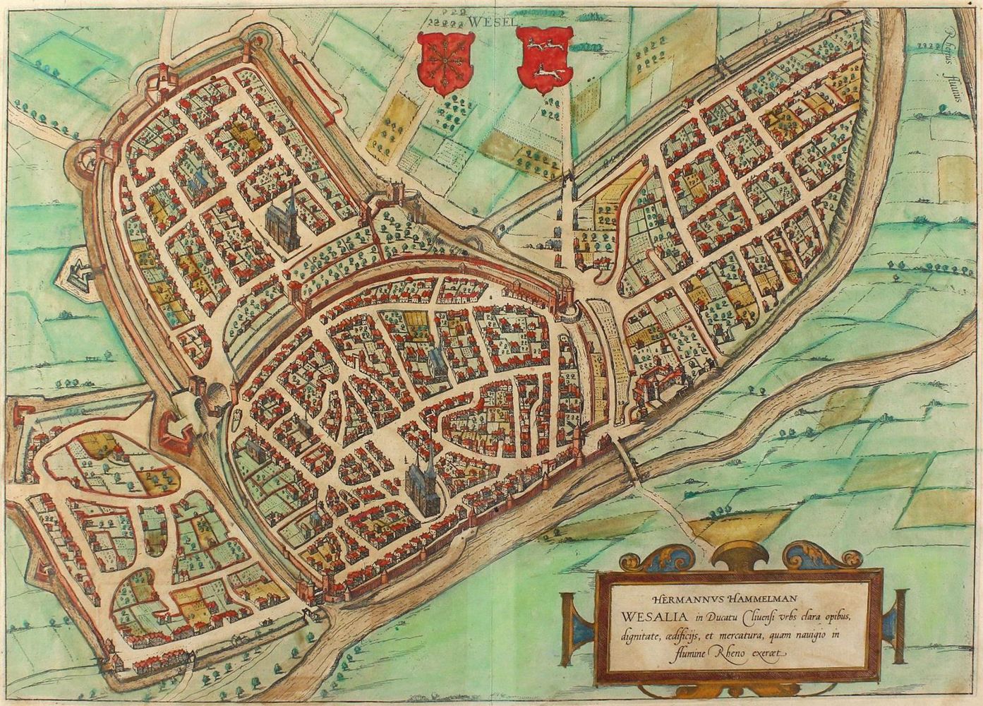 Große Abbildung Nr.1: 121-2108 Wesel.: (Deutschland)