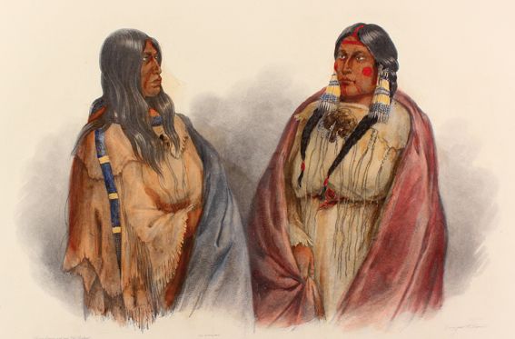 Große Abbildung Nr.1: 121-2123 Bodmer, Karl: (Ausland, Amerika)
