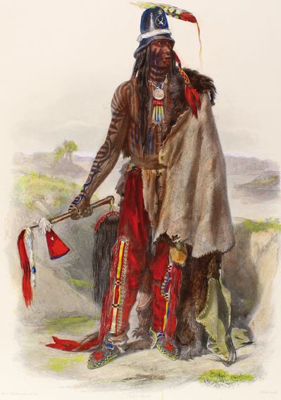 Große Abbildung Nr.1: 121-2124 Bodmer, Karl: (Ausland, Amerika)