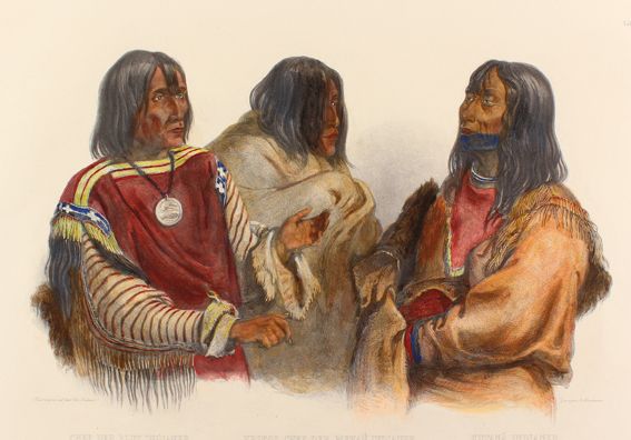 Große Abbildung Nr.1: 121-2125 Bodmer, Karl: (Ausland, Amerika)