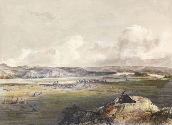Große Abbildung Nr.1: 121-2135 Bodmer, Karl: (Ausland, Amerika)