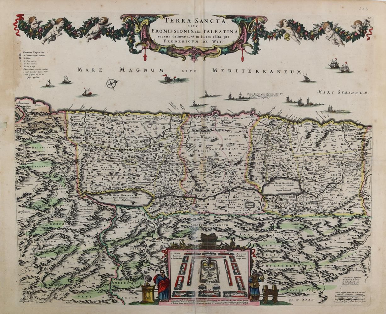 Große Abbildung Nr.1: 121-2167 Palästina.: (Ausland, Asien)