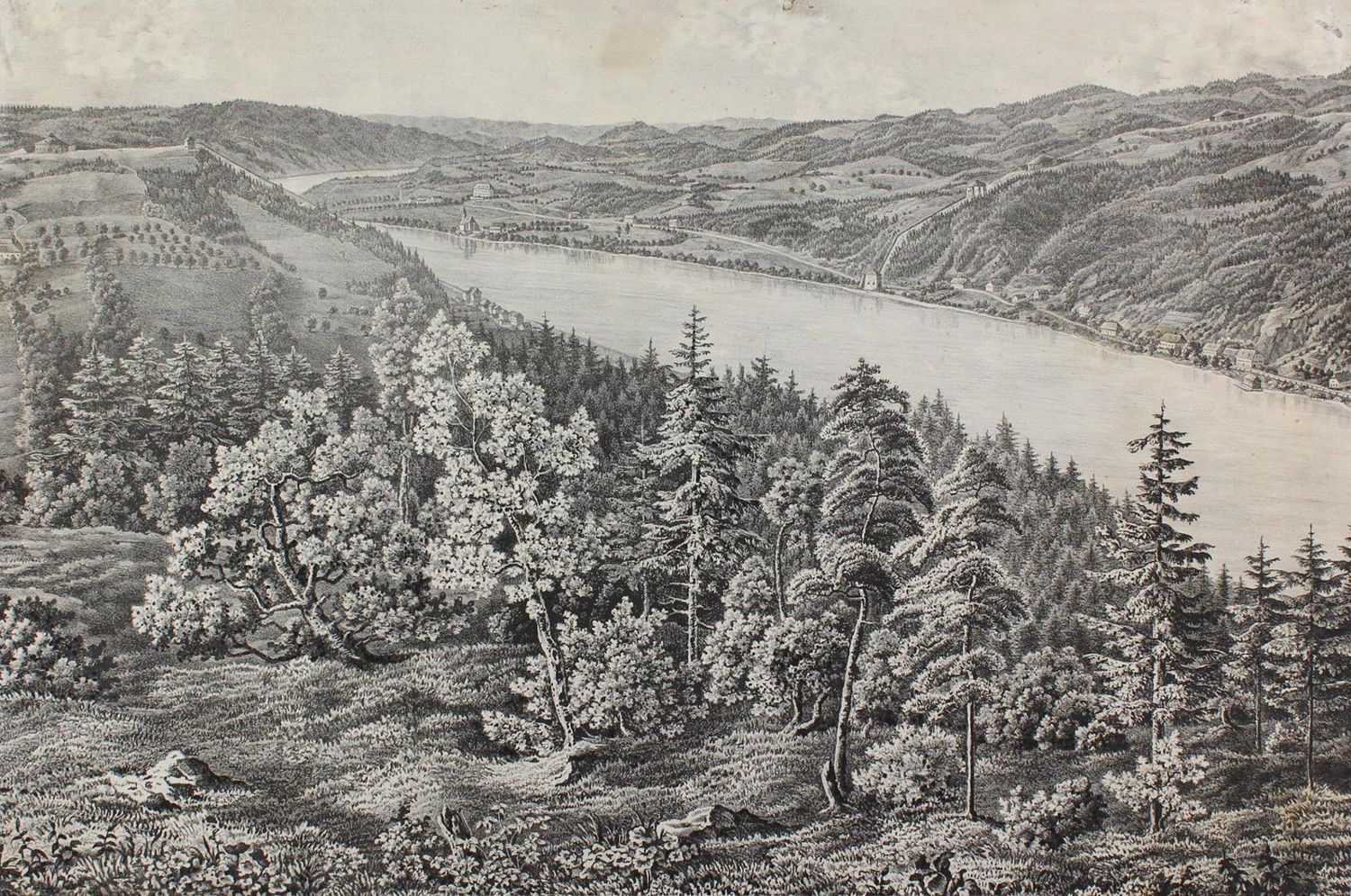 Große Abbildung Nr.1: 121-2206 Freiberg bei Linz.: (Ausland, Österreich)