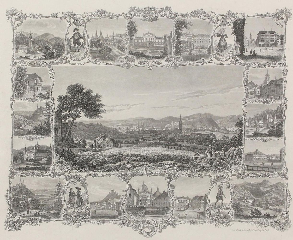Große Abbildung Nr.1: 121-2216 Konvolut: (Ausland, Österreich)