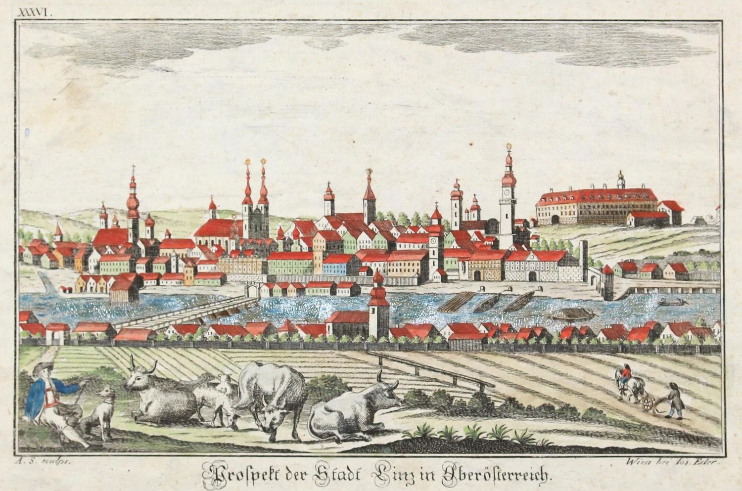 Große Abbildung Nr.1: 121-2219 Linz.: (Ausland, Österreich)