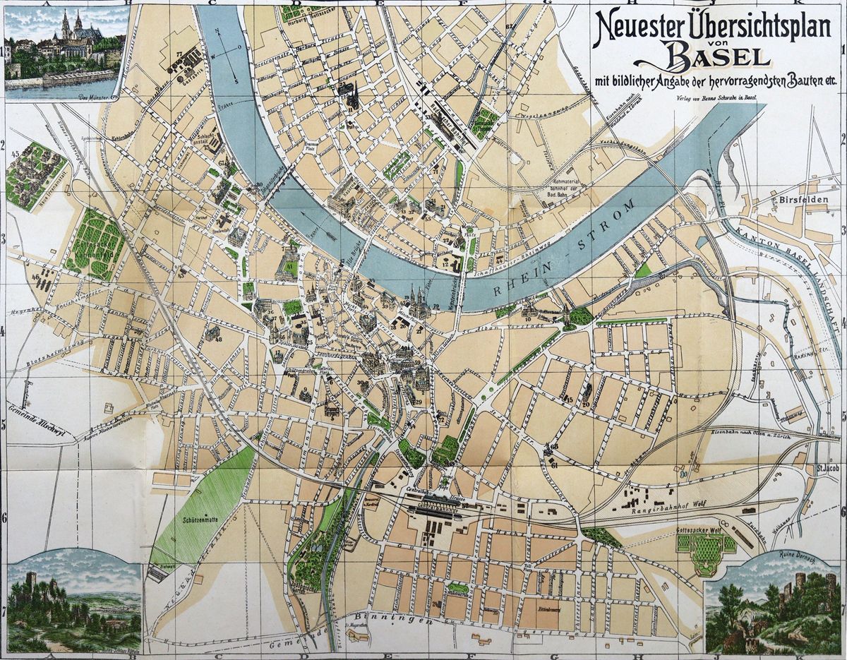 Große Abbildung Nr.1: 121-2283 Basel.: (Ausland, Schweiz)