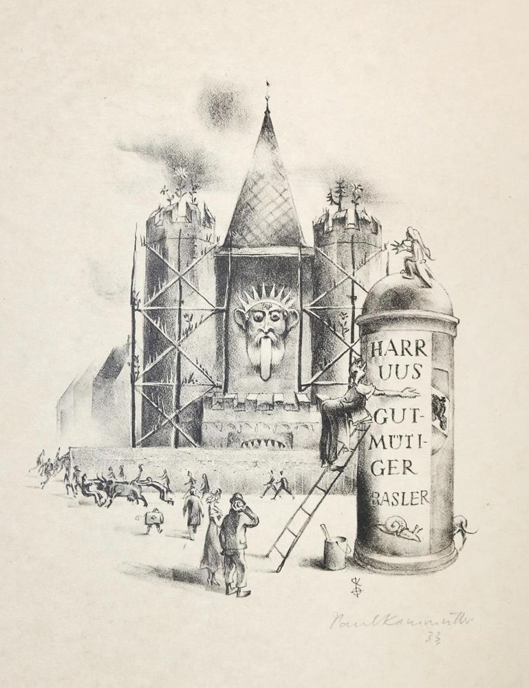Große Abbildung Nr.1: 121-2284 Kammüller, Paul: (Ausland, Schweiz, Basel)