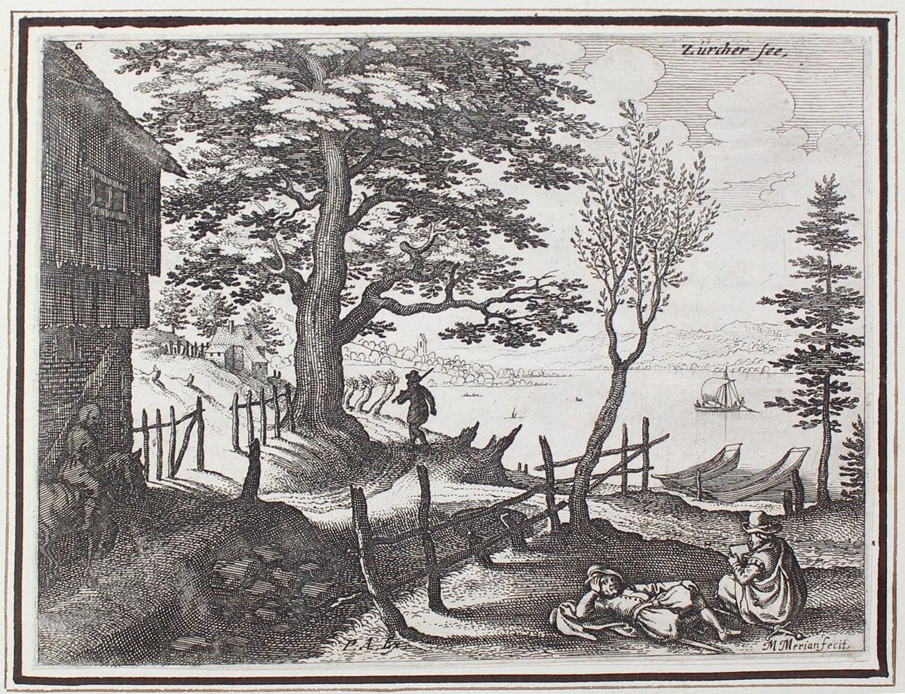 Große Abbildung Nr.1: 121-2296 Züricher See.: (Ausland, Schweiz)