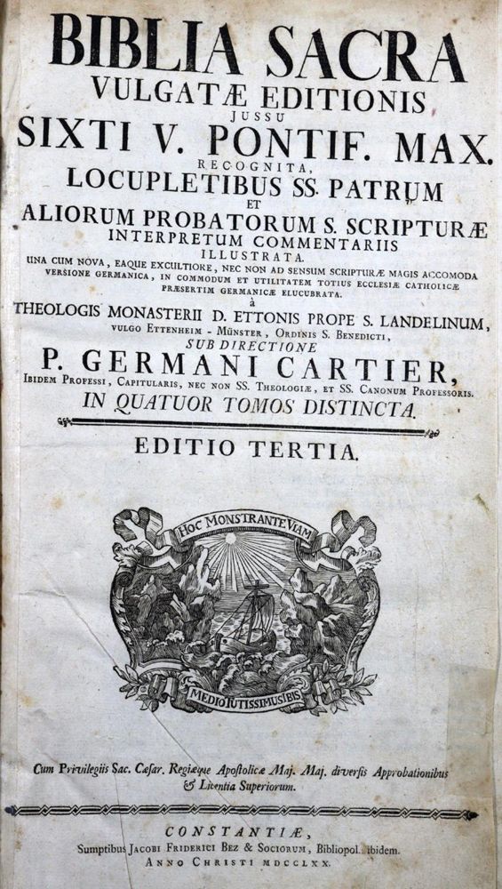 Große Abbildung Nr.1: 121-23 Biblia: (Bibeln)