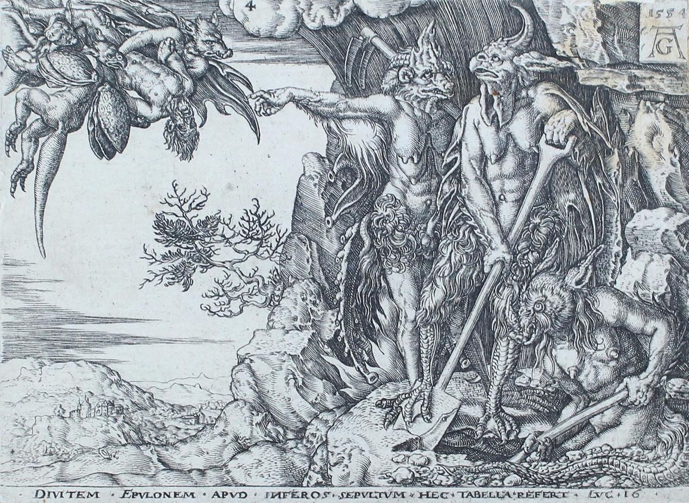 Große Abbildung Nr.1: 121-2316 Aldegrever, Heinrich: (Künstlergraphik)