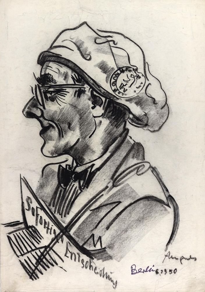 Große Abbildung Nr.2: 121-2325 Angres, Erich: (Künstlergraphik)