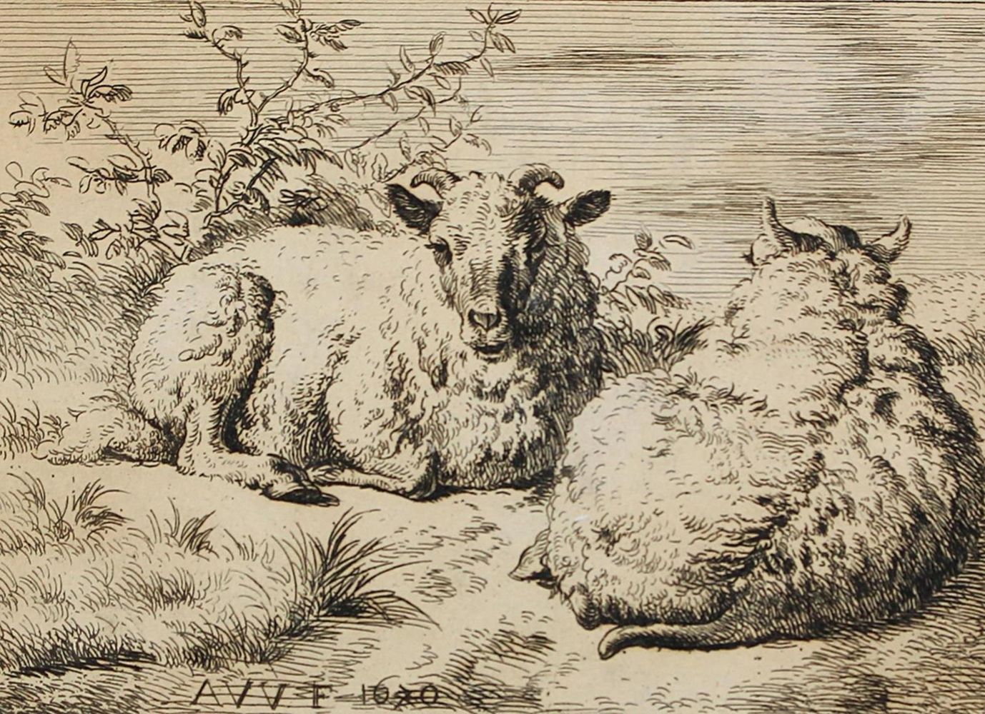 Große Abbildung Nr.5: 121-2376 Berchem, Nicolaes: (Künstlergraphik)
