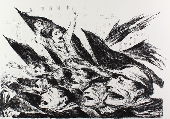 Große Abbildung Nr.1: 121-2385 Birkle, Albert: (Künstlergraphik)