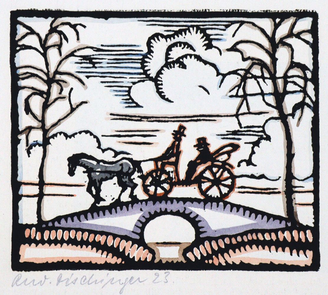 Große Abbildung Nr.1: 121-2404 Braun, Louis: (Künstlergraphik)