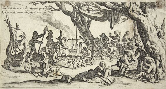 Große Abbildung Nr.1: 121-2412 Callot, Jacques: (Künstlergraphik)