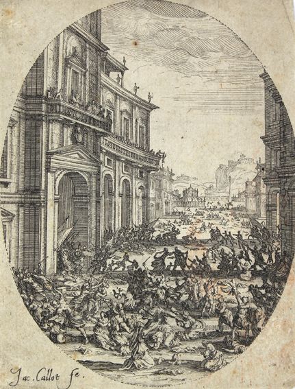 Große Abbildung Nr.1: 121-2413 Callot, Jacques: (Künstlergraphik)