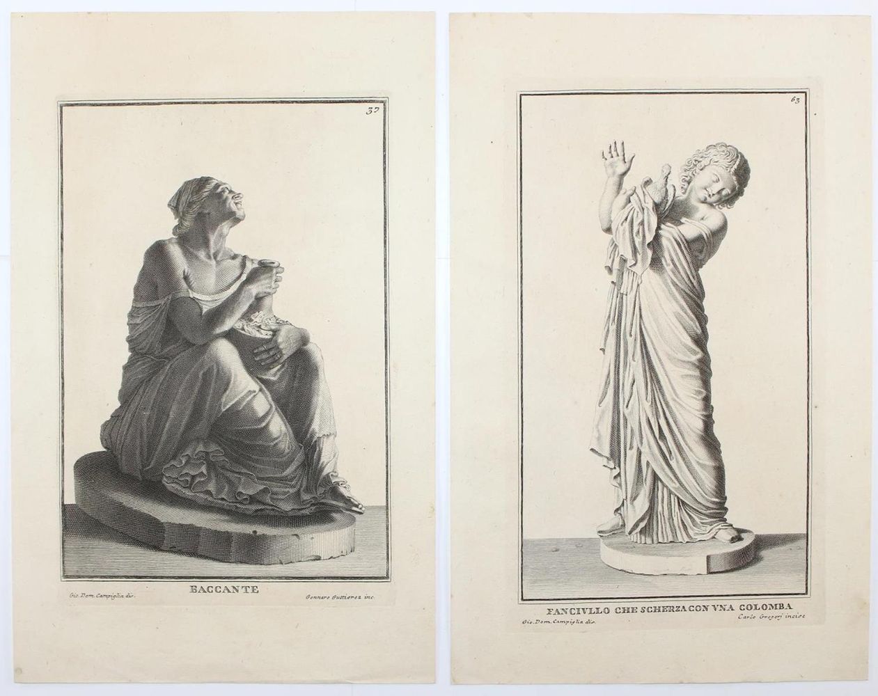 Große Abbildung Nr.1: 121-2414 Campiglia, Giovanni Domenico: (Künstlergraphik)