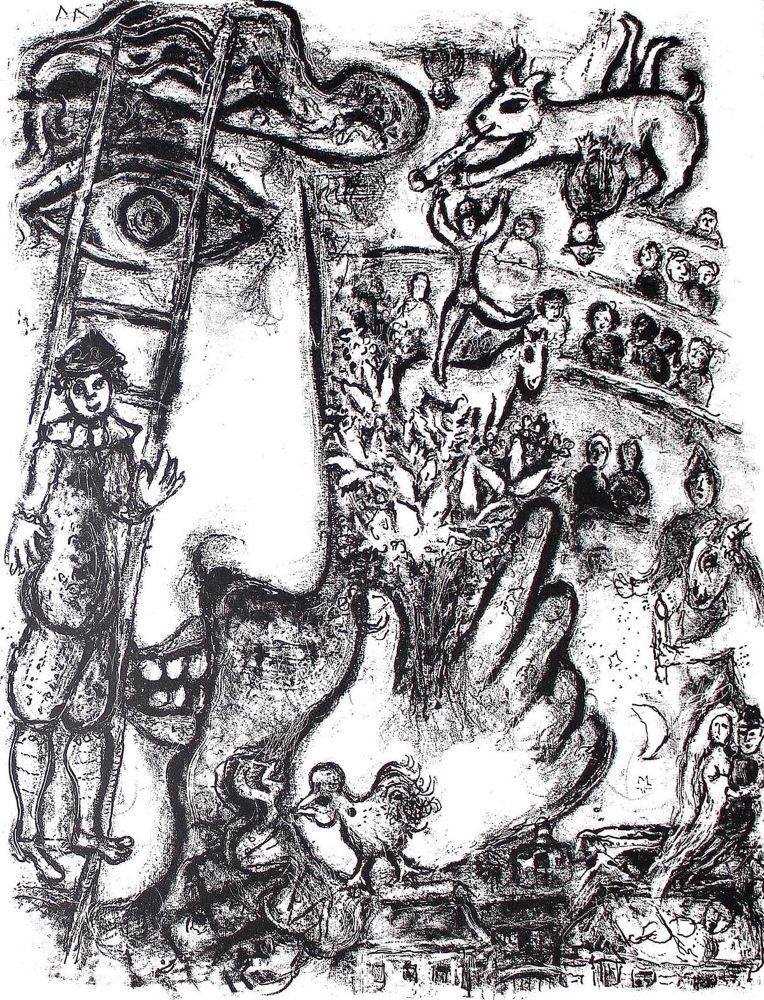 Große Abbildung Nr.1: 121-2430 Chagall, Marc.: (Künstlergraphik)