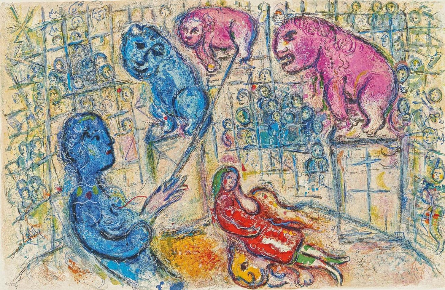 Große Abbildung Nr.1: 121-2433 Chagall, Marc.: (Künstlergraphik)