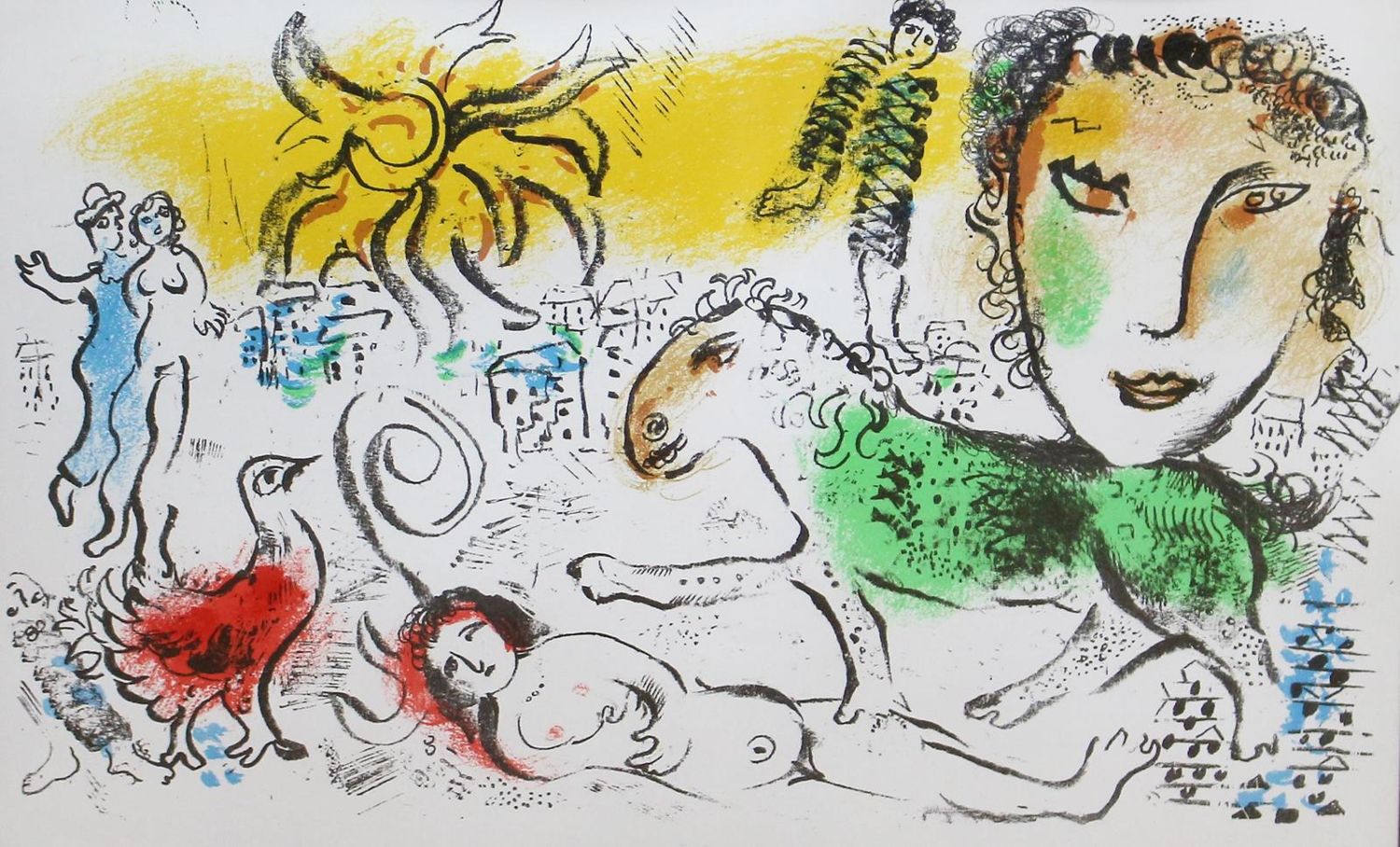 Große Abbildung Nr.3: 121-2458 Chagall, Marc: (Künstlergraphik)
